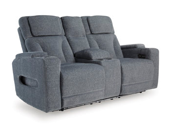 Studio Cave Power Reclining Loveseat with Console