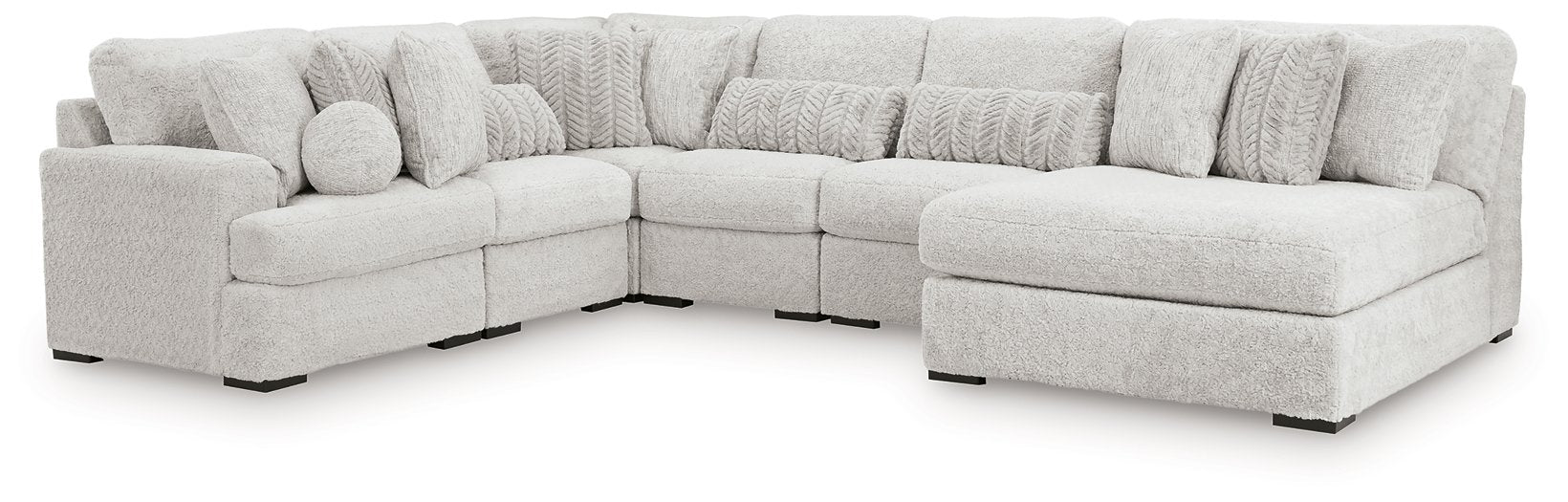 Cuddle Plush Sectional with Chaise
