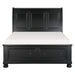 Laurelin-(3)Queen Sleigh Platform Bed with Footboard Storage image