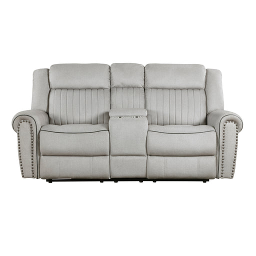 Brennen-Power Double Reclining Love Seat with Center Console image