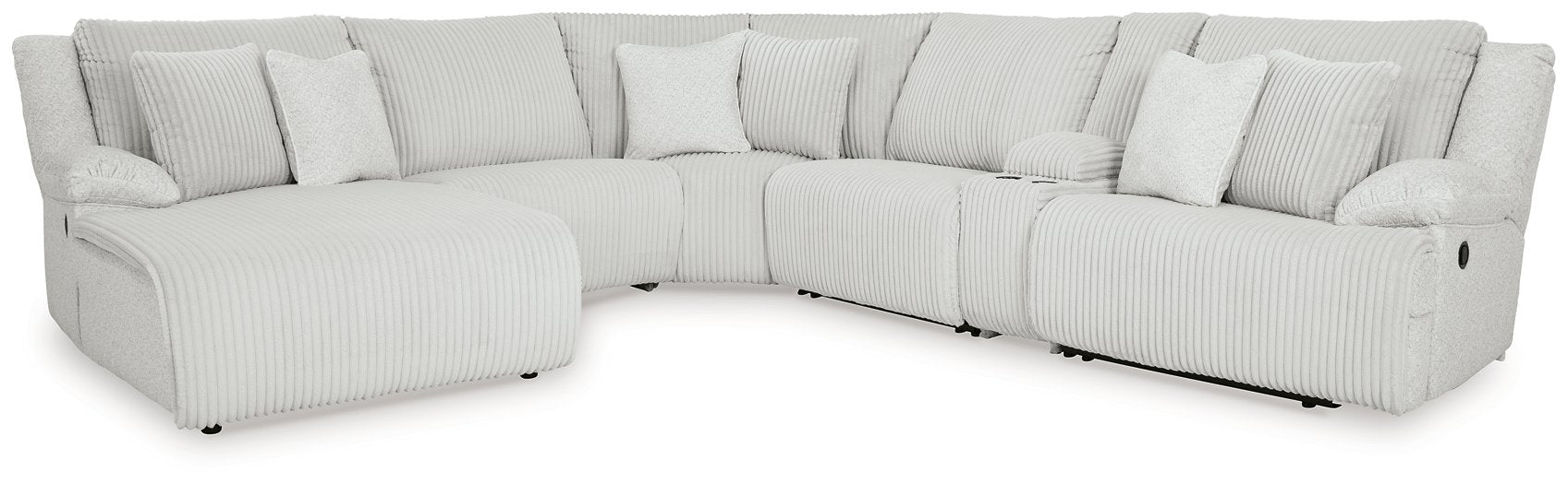 Top Tier Reclining Sectional with Chaise