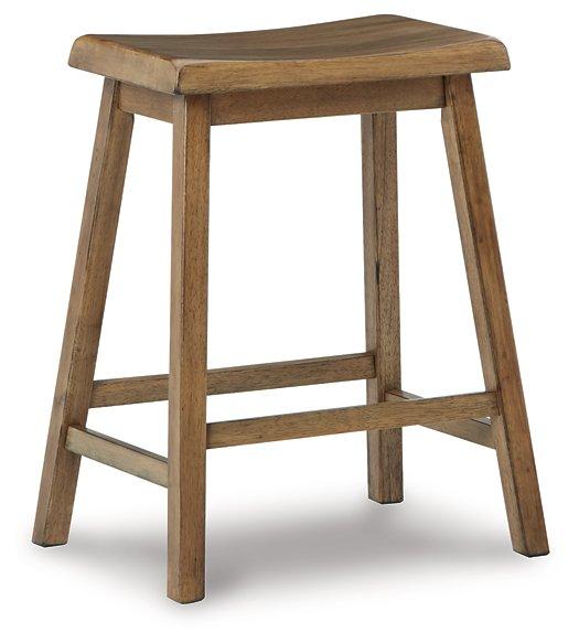 Shully Natural Counter Height Stool (Set of 2)