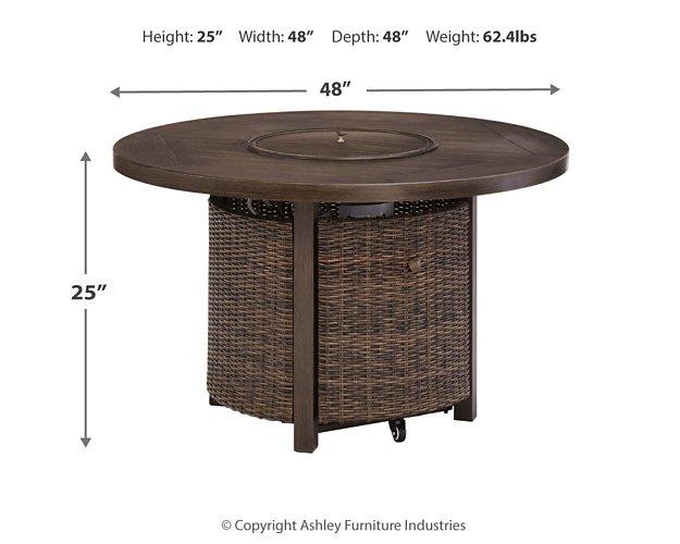 Paradise Trail Fire Pit Table