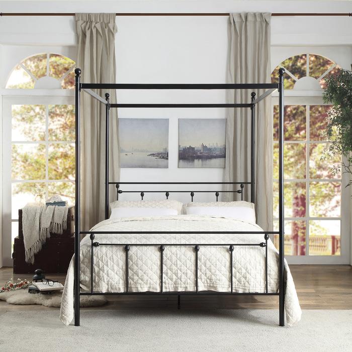 Chelone Queen Canopy Platform Bed