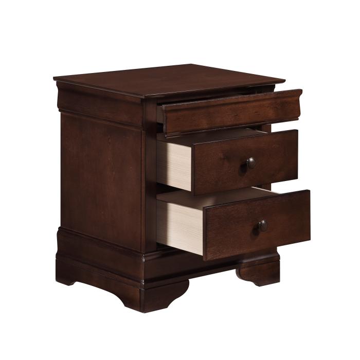 Abbeville Night Stand, Hidden Drawer