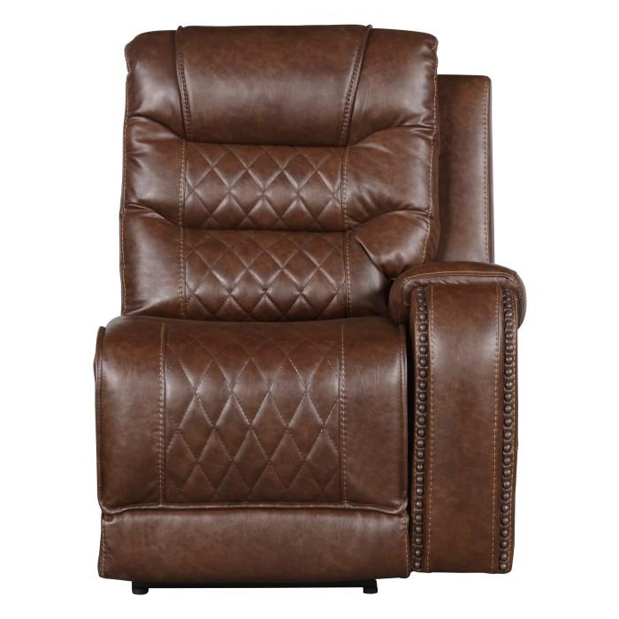 Putnam Power Right Side Reclining Chair with USB Port in Brown 9405BR-RRPW image