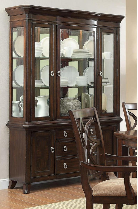 Keegan Buffet & Hutch in Cherry 2546-50