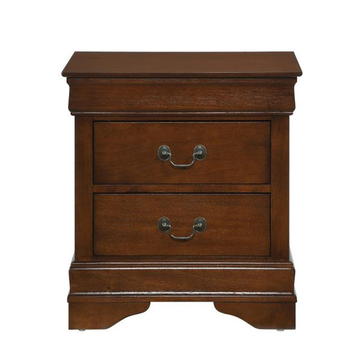 Mayville 2 Drawer Nightstand in Brown Cherry 2147-4 image