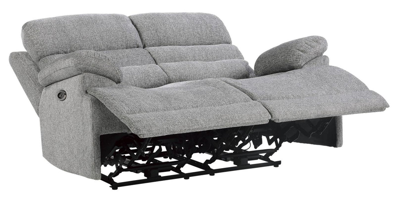 Sherbrook Double Reclining Loveseat in Gray