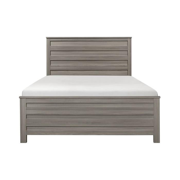 Waldorf Queen Panel Bed in Dark Gray 1902-1