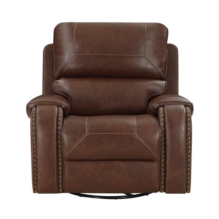 8549BRW-1 - Swivel Glider Reclining Chair image