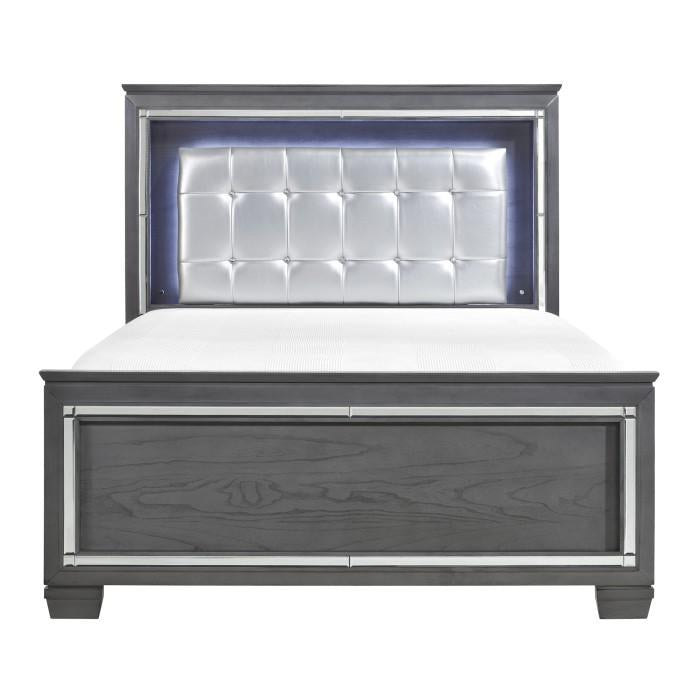 Allura (3)Eastern King Bed, LED Lighting