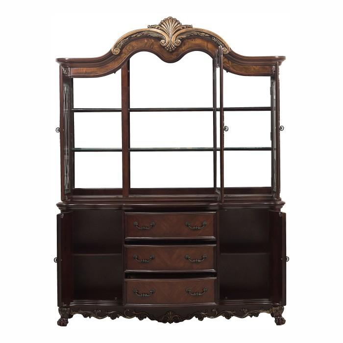 Deryn Park Buffet and Hutch in Dark Cherry 2243-50