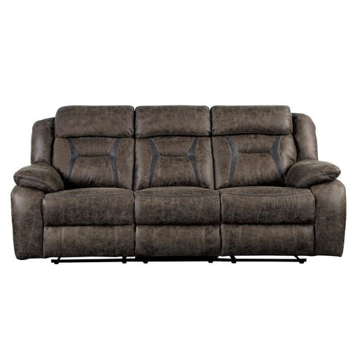 Madrona Double Reclining Sofa in Dark Brown 9989DB-3 image