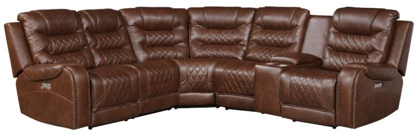 Putnam Corner Seat in Brown 9405BR-CR