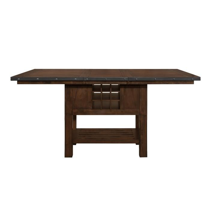 Schleiger Counter Height Dining Table in Dark Brown 5400-36XL