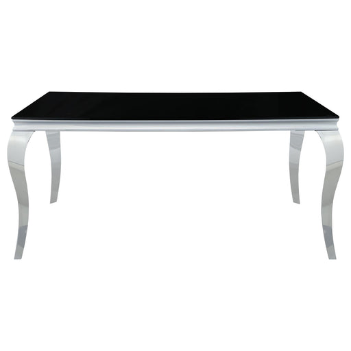 Barzini Dining Contemporary Black Dining Table image