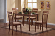 G150430 Casual Chestnut Five Piece Dining Set image
