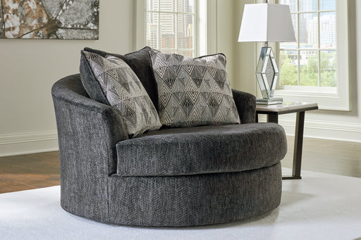 Biddeford Oversized Swivel Accent Chair image