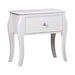 Dominique French Country White Nightstand image