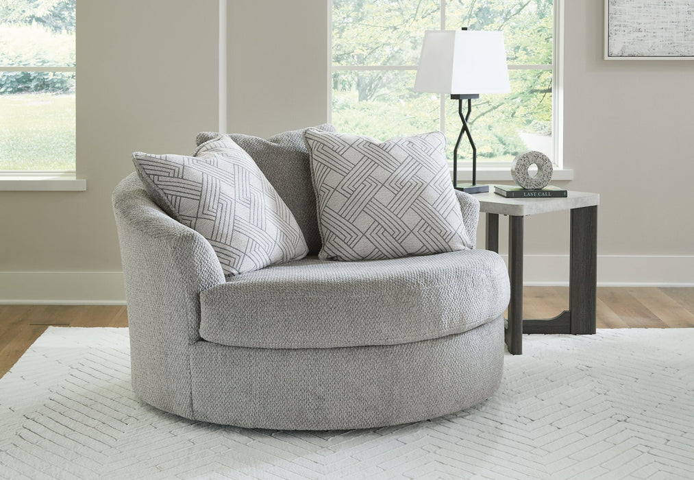 Casselbury Oversized Swivel Accent Chair image