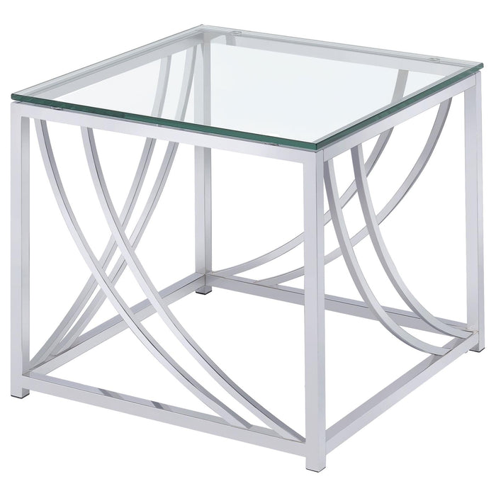 G720498 Contemporary Chrome Side Table image