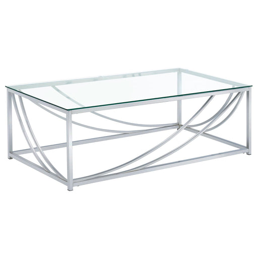 G720498 Contemporary Chrome Coffee Table image