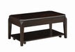 Transitional Walnut Lift Top Coffee Table image