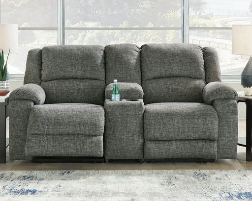 Goalie 3-Piece Reclining Loveseat with Console image