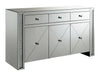 G951100 Contemporary Silver and Black Cabinet image