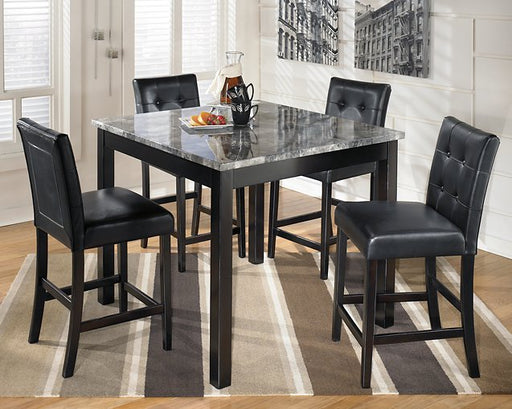 Maysville Counter Height Dining Table and Bar Stools (Set of 5) image