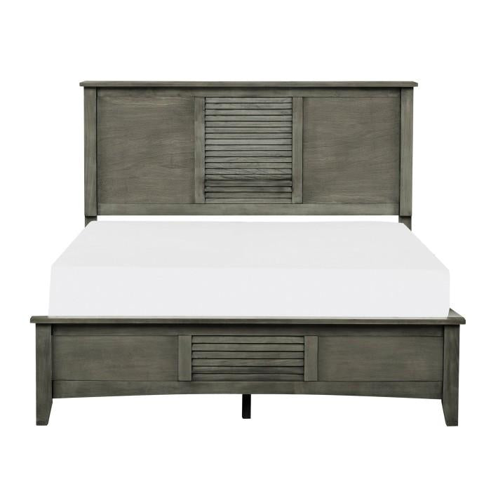 Homelegance Furniture Garcia Full Panel Bed in Gray 2046F-1 image