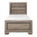 Homelegance Beechnut Twin Bed in Natural 1904T-1 image