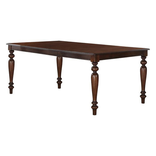 Homelegance Creswell Dining Table in Dark Cherry 5056-78 image