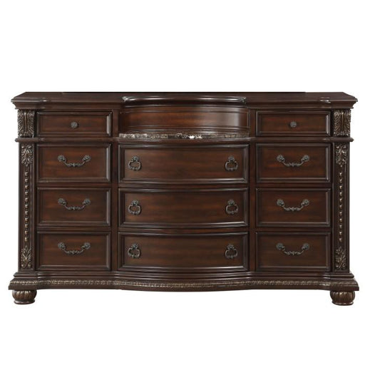 Homelegance Cavalier Dresser in Dark Cherry 1757-5 image