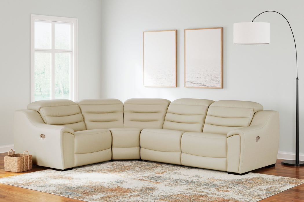 Center Line 4-Piece Power Reclining Sectional image